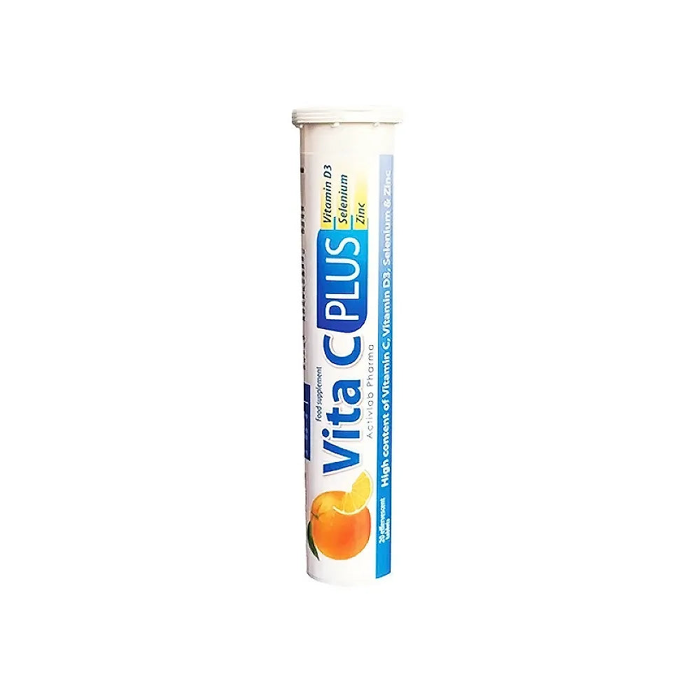 Vita C Plus D - Zinc - Selenium 20 Effervescent Tablets