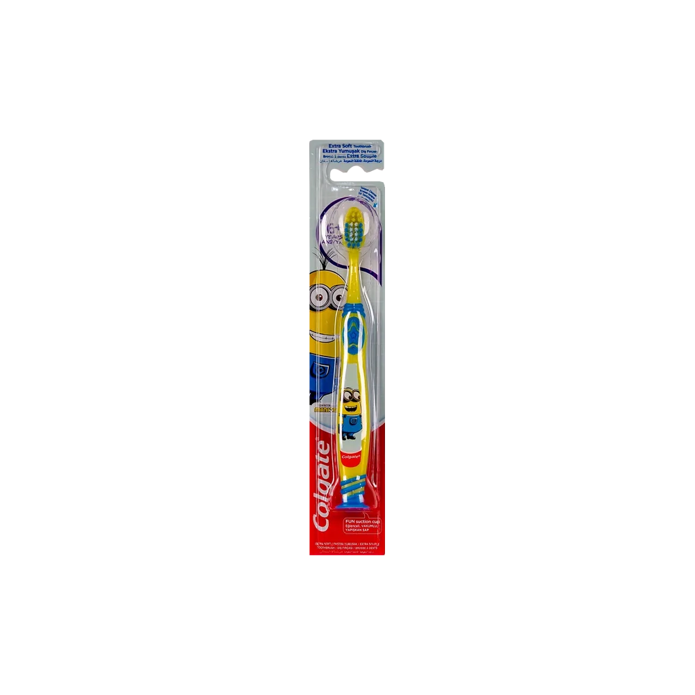 Colgate Junior +6 Years Minions Toothbrush Extra Soft 1 Pc