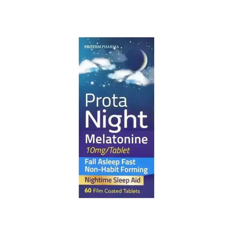 Protem Pharma Prota Night Melatonine 10Mg 60 Tablets