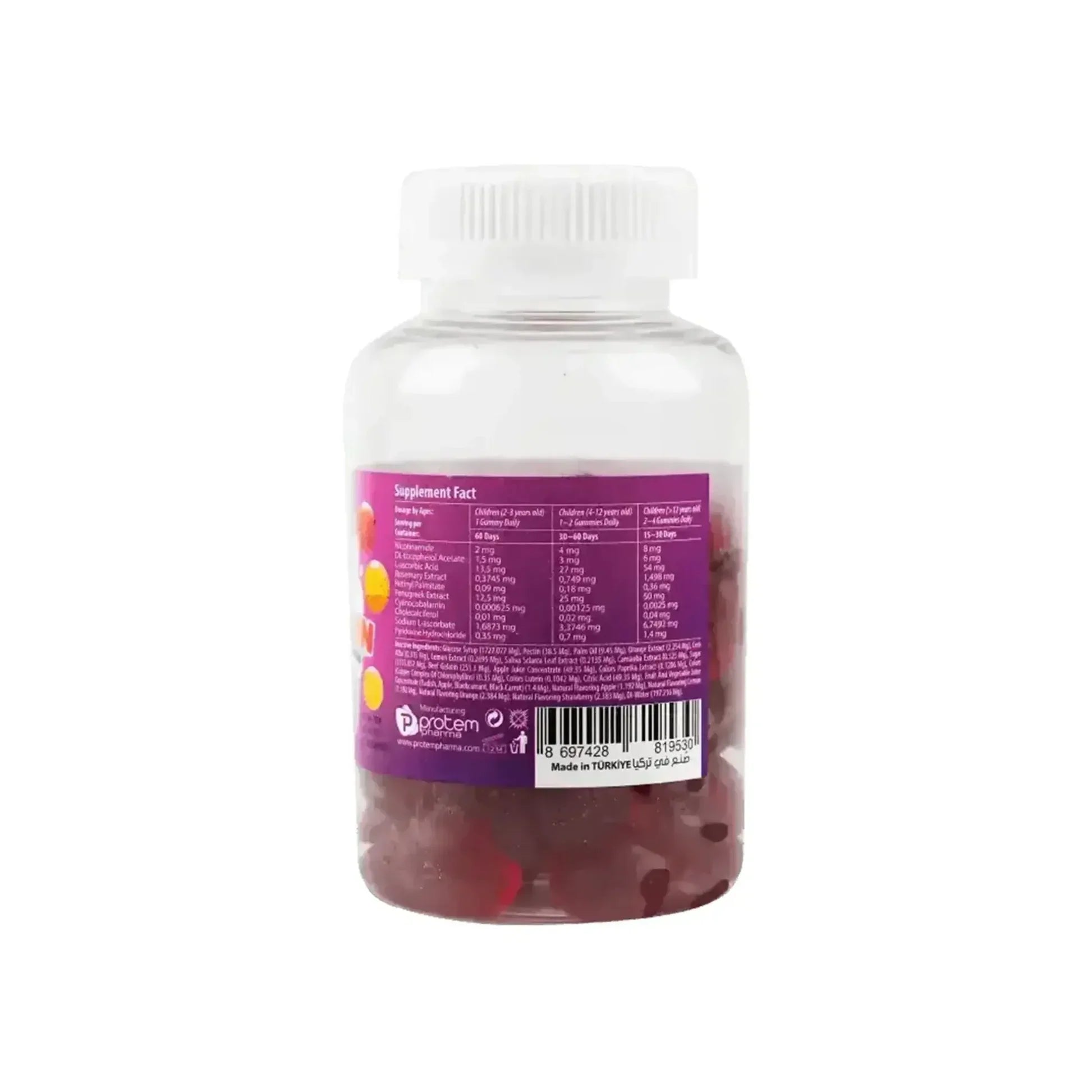 Protem Pharma Appetizer For Kids Multivitamin 60Gummies