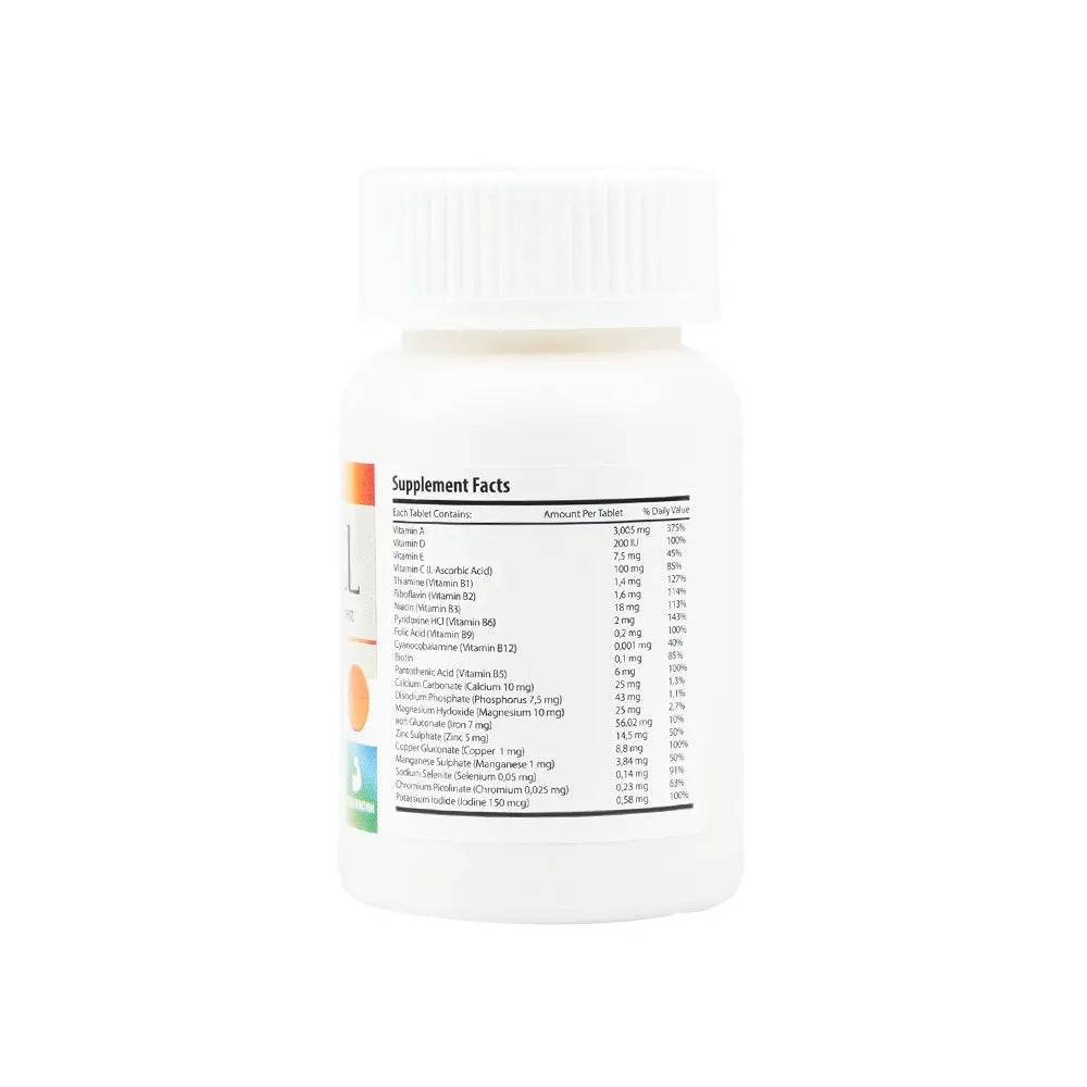 Vit-All Vitamin & Mineral 60 Tablets