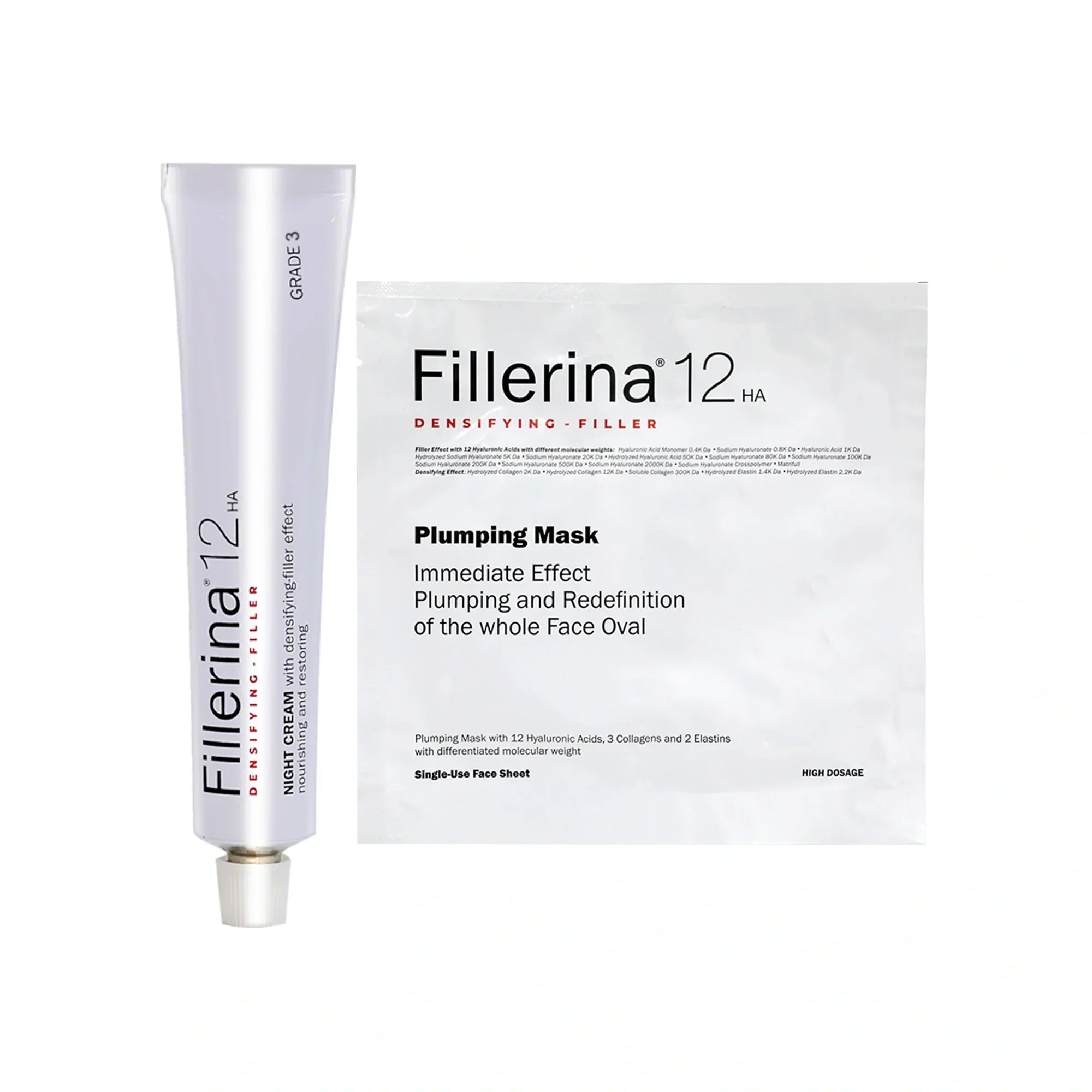 Fillerina Intensive Night Radiance & Plumping Pack