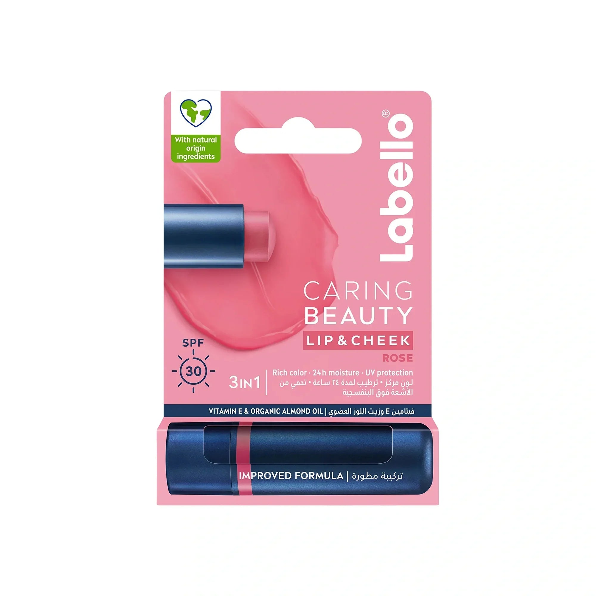Labello Caring Beauty Lip Balm Spf 30 4 8 G Pink