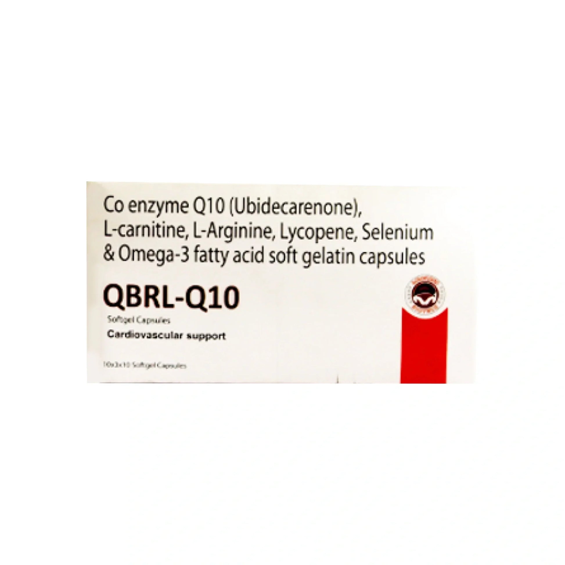 QBRL-Q10 30 Softgel Capsules