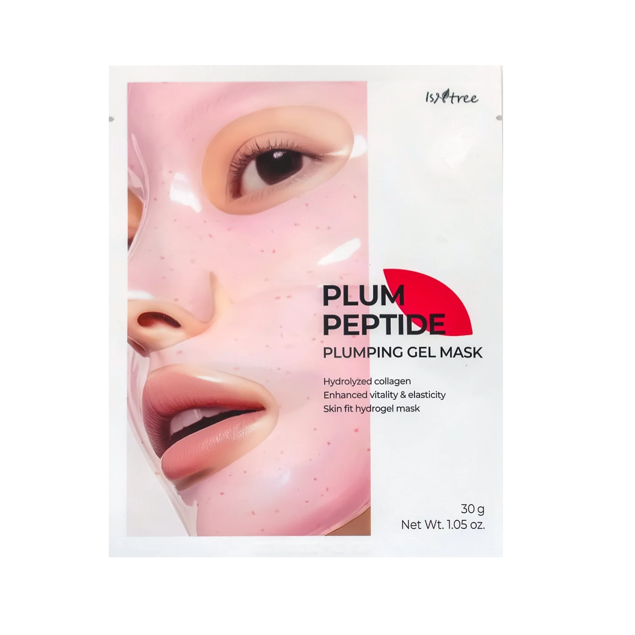 ISNTREE PLUM PEPTIDE PLUMPING GEL MASK 30g*1ea