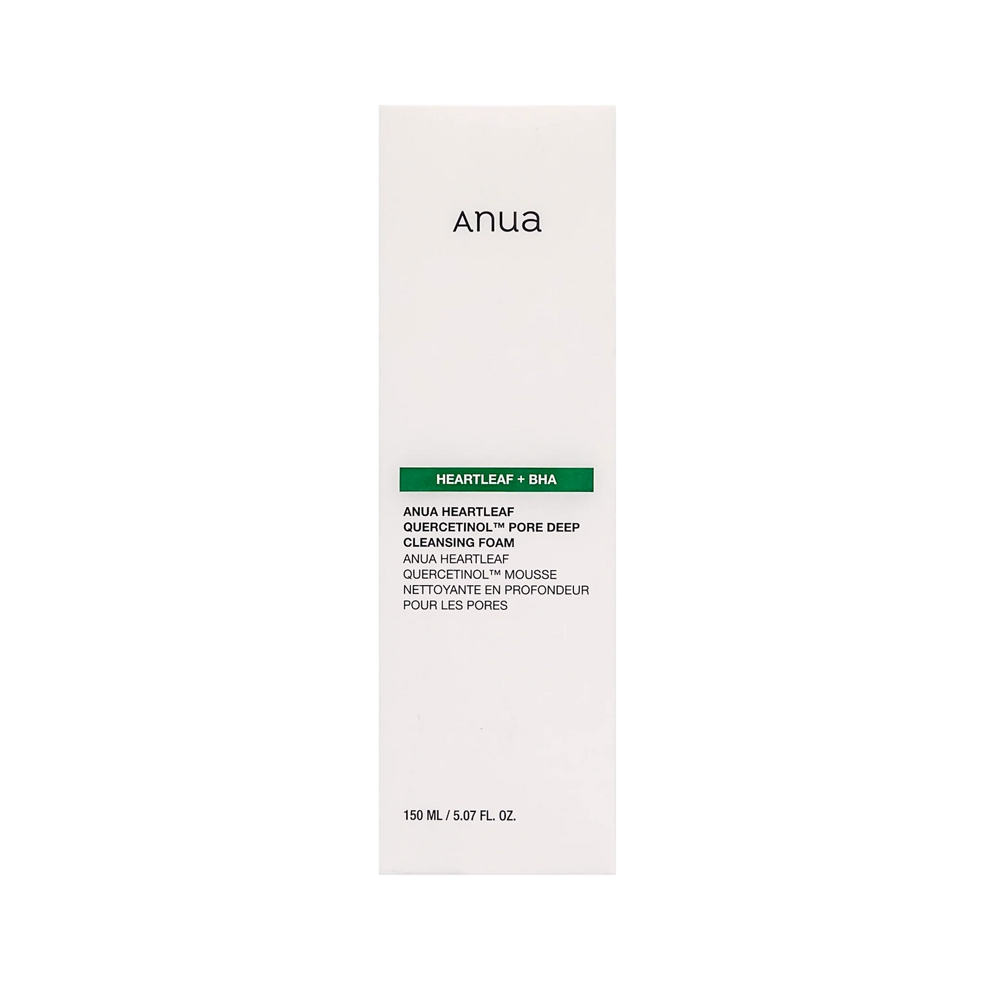 ANUA Heartleaf Quercetinol Pore Deep Cleansing Foam 150ml