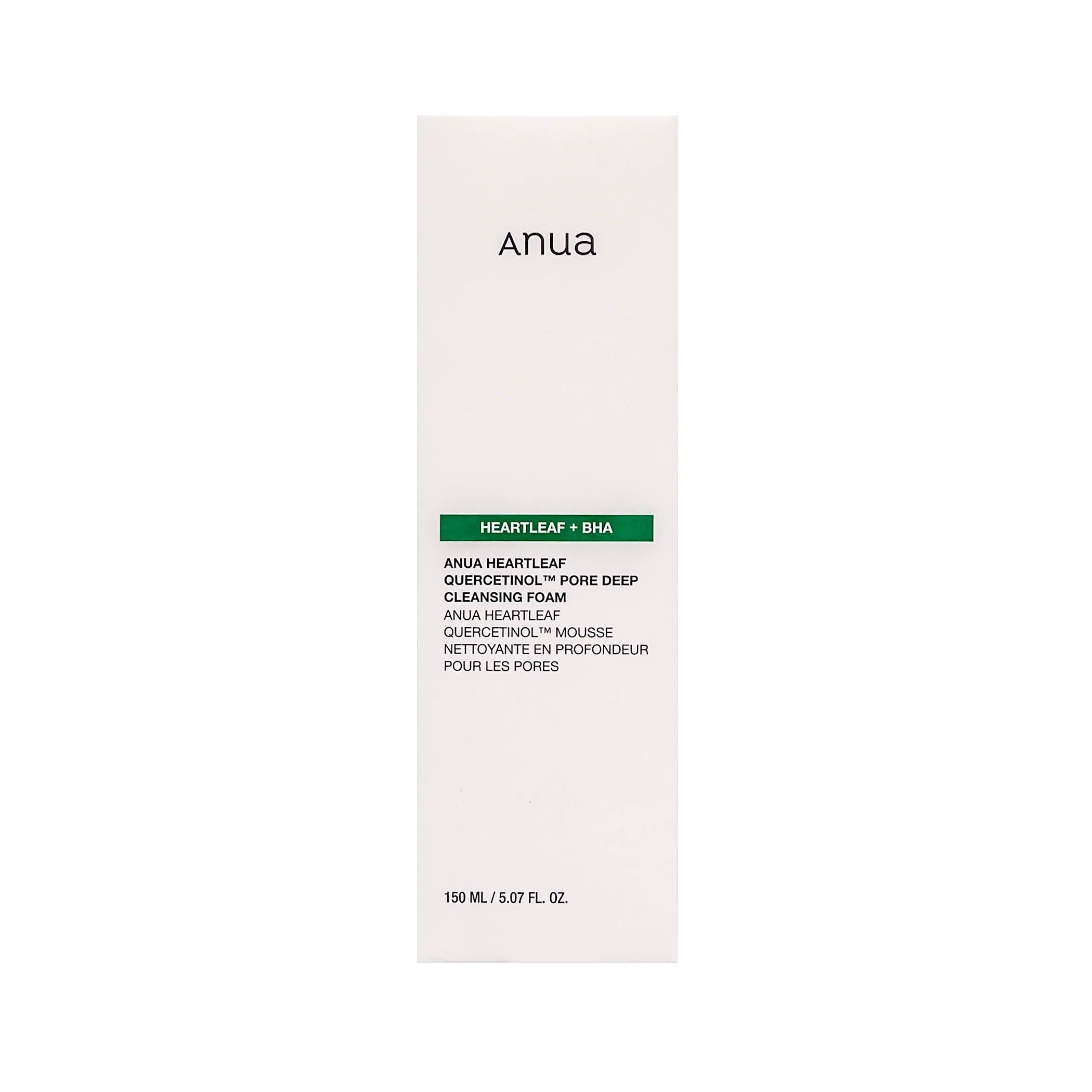 ANUA Heartleaf Quercetinol Pore Deep Cleansing Foam 150ml