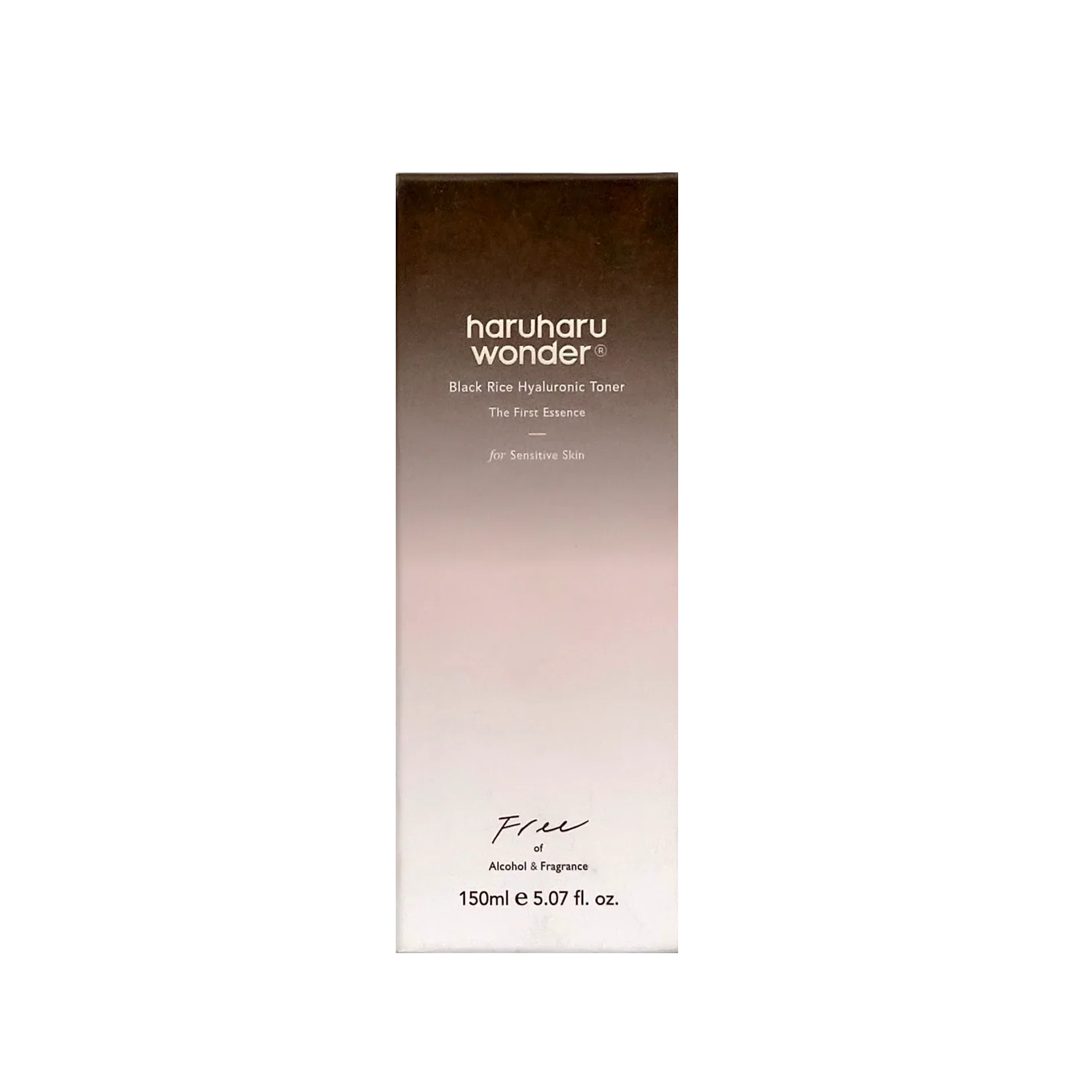 Haruharuwonder Black Rice Hyaluronic Toner Free of Alcohol Fragrance 150ml