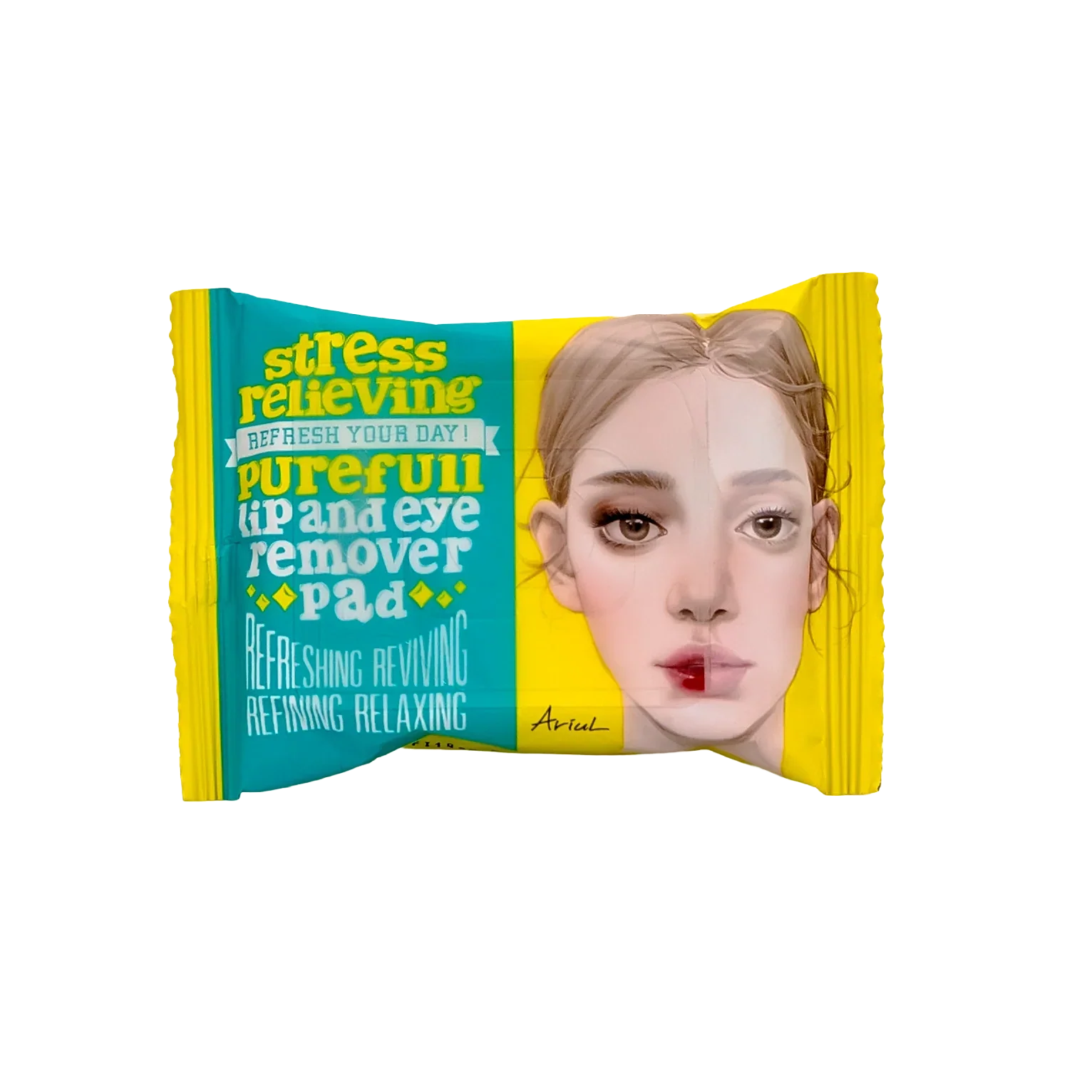 Ariul Stress Relieving Purefull Lip And Eye Remover Pad