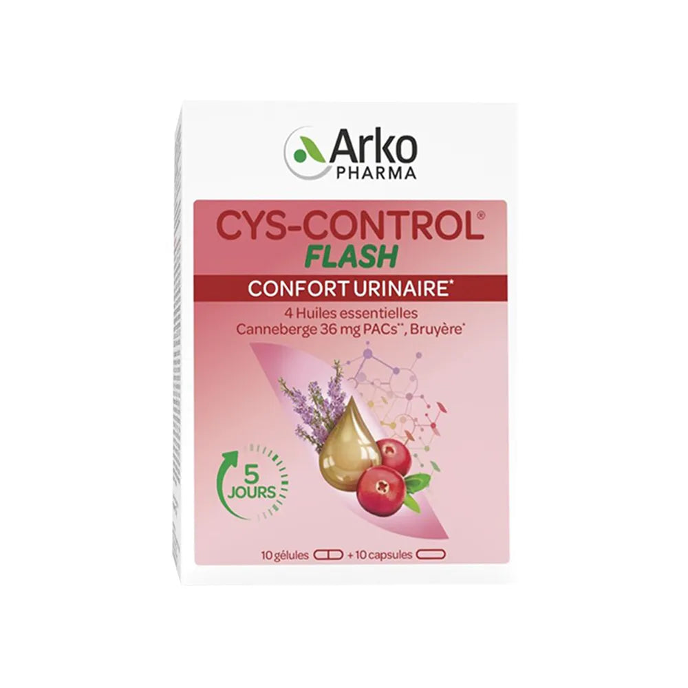 Arko Pharma Cys-Control Flash 10+10 Capsules