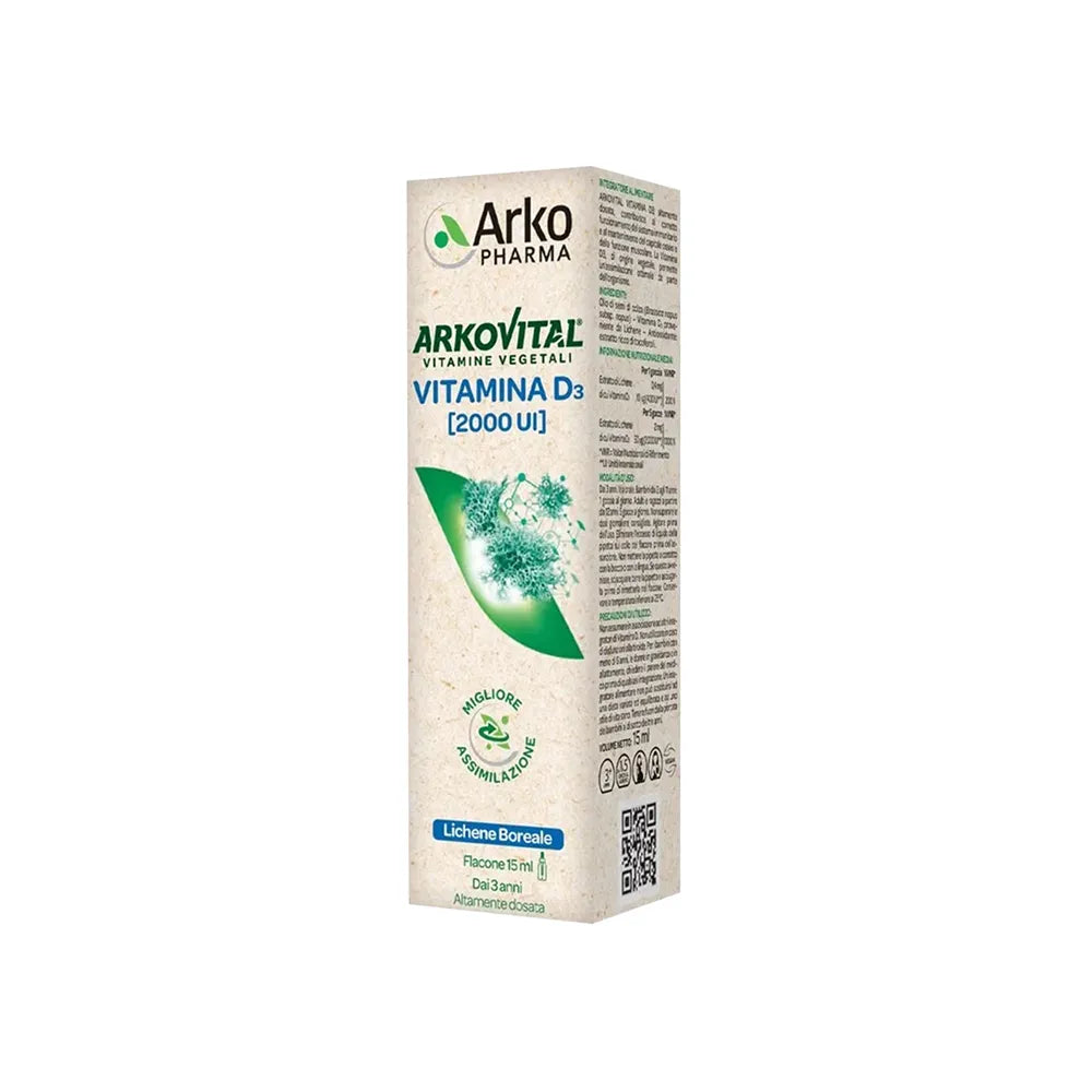 Arko Pharma Arkovital Vit D3 (2000 Iu) 15 Ml
