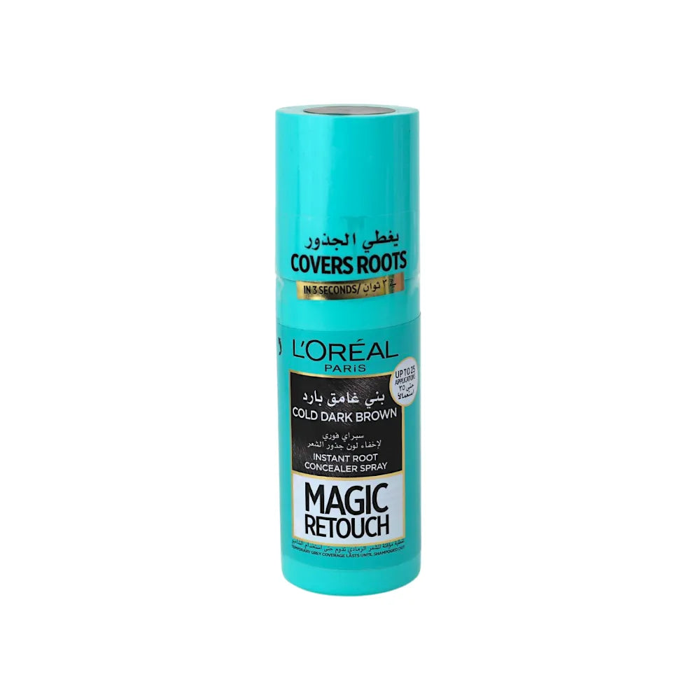 Loreal magic retouch instant root concealer spray color cold dark brown 75ml