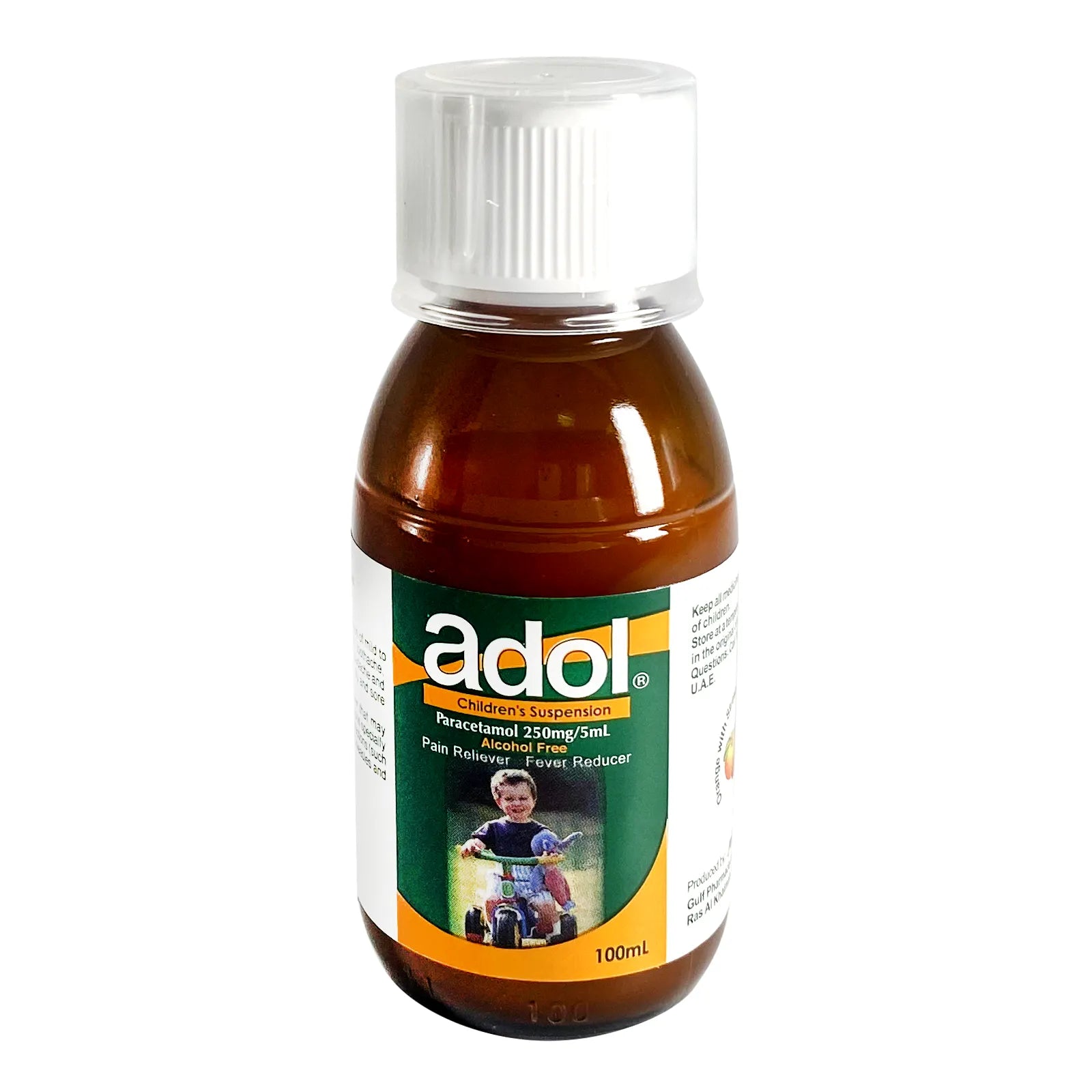 Adol 250 mg Suspension 100 ml As Analgesic