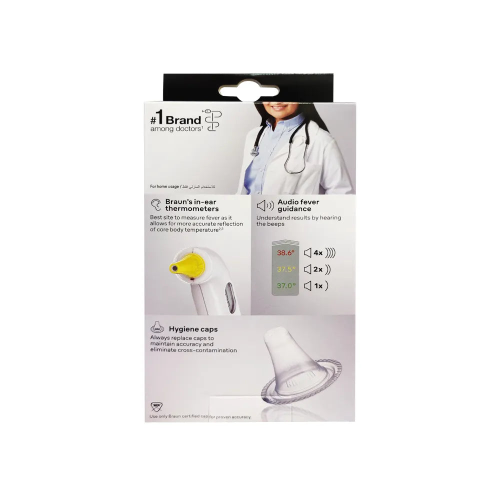 Braun Ear Thermoscan 3 Compact And Quick