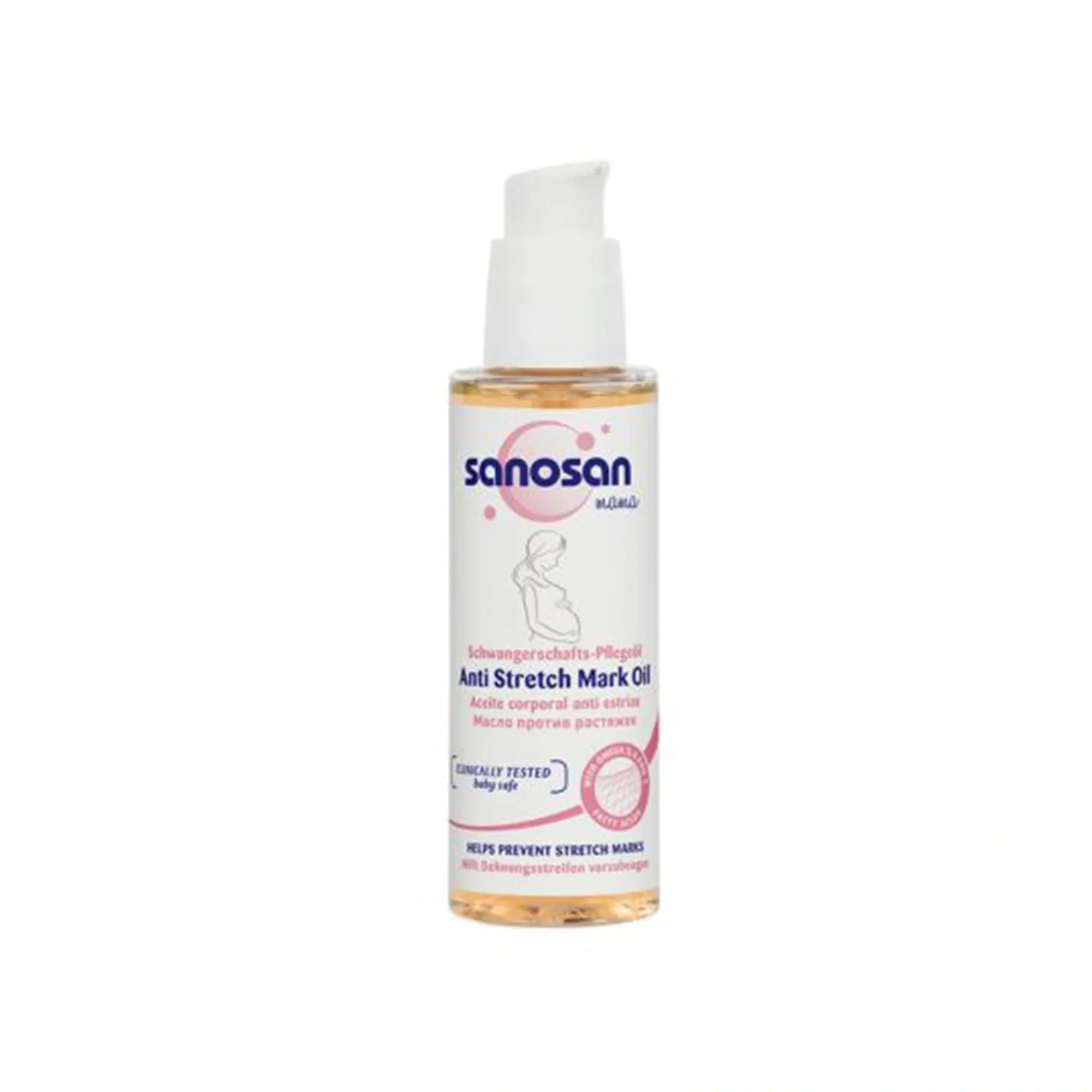 Sanosan Mama Anti Stretch Mark Oil 100Ml