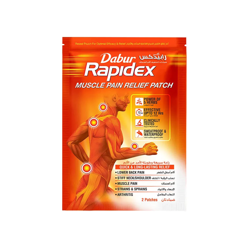 Rapidex Muscle Pain Relief Patch for Muscle & Joint Pain -2
