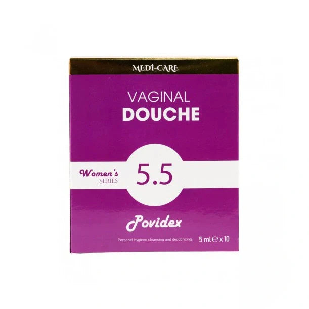 Medi Care Povidex Vaginal Douche 5Ml 10Pcs
