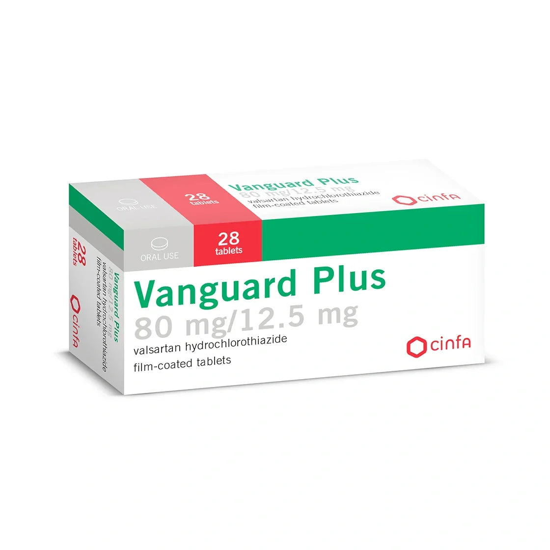Vangaurd Plus 80/12.5 mg 28 Tablets