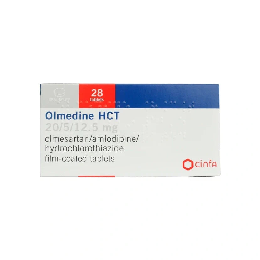 Olmedine HCT 20/5/12.5 mg 28 Tablets