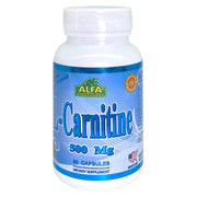 Alfa Vitamins L-Carnitine 500Mg Caps 60'S