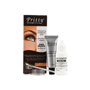 Pritty Eyelash & Eyebrow Dye Kit Dark Brown 3131203