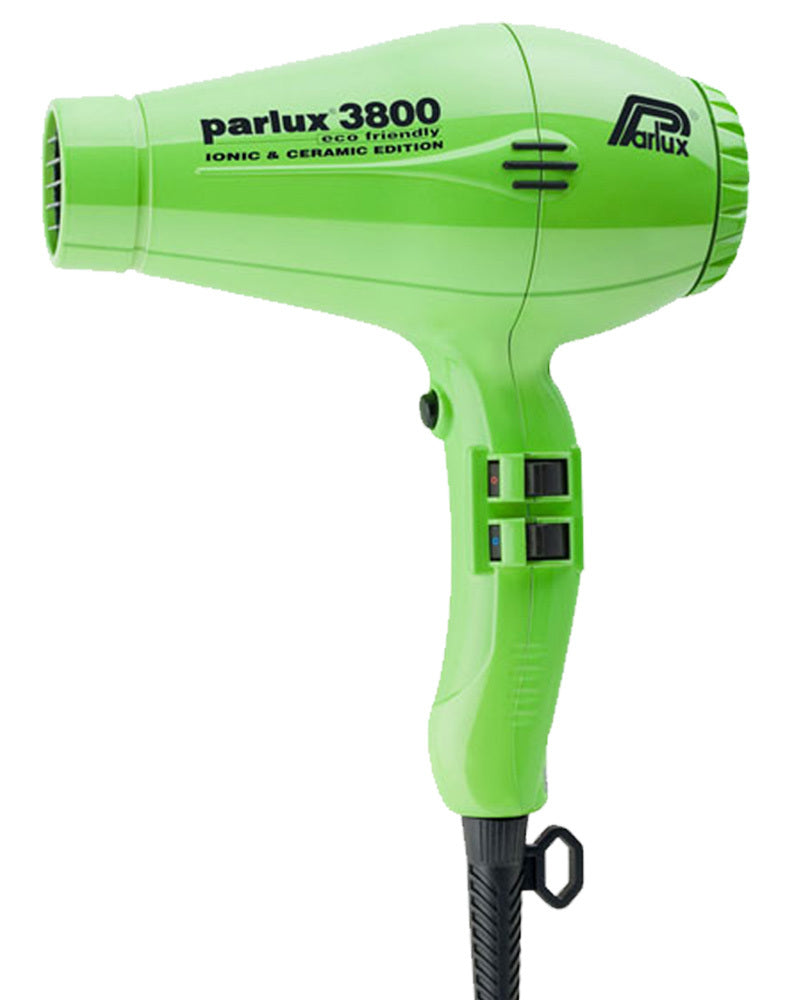 Parlux - Hair Dryer - Twinturbo - Made In Italy - Model# 3200 - Green