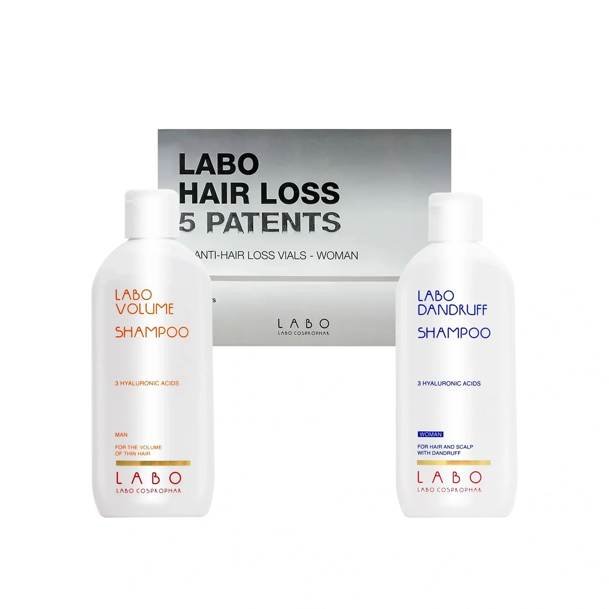 Labo Complete Hair Care Set – Anti-Dandruff & Hair Loss Treatment