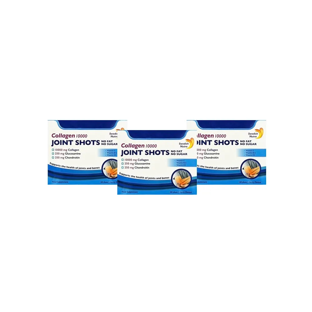 Package 3 Swedish Collagen Joint 30 Shots