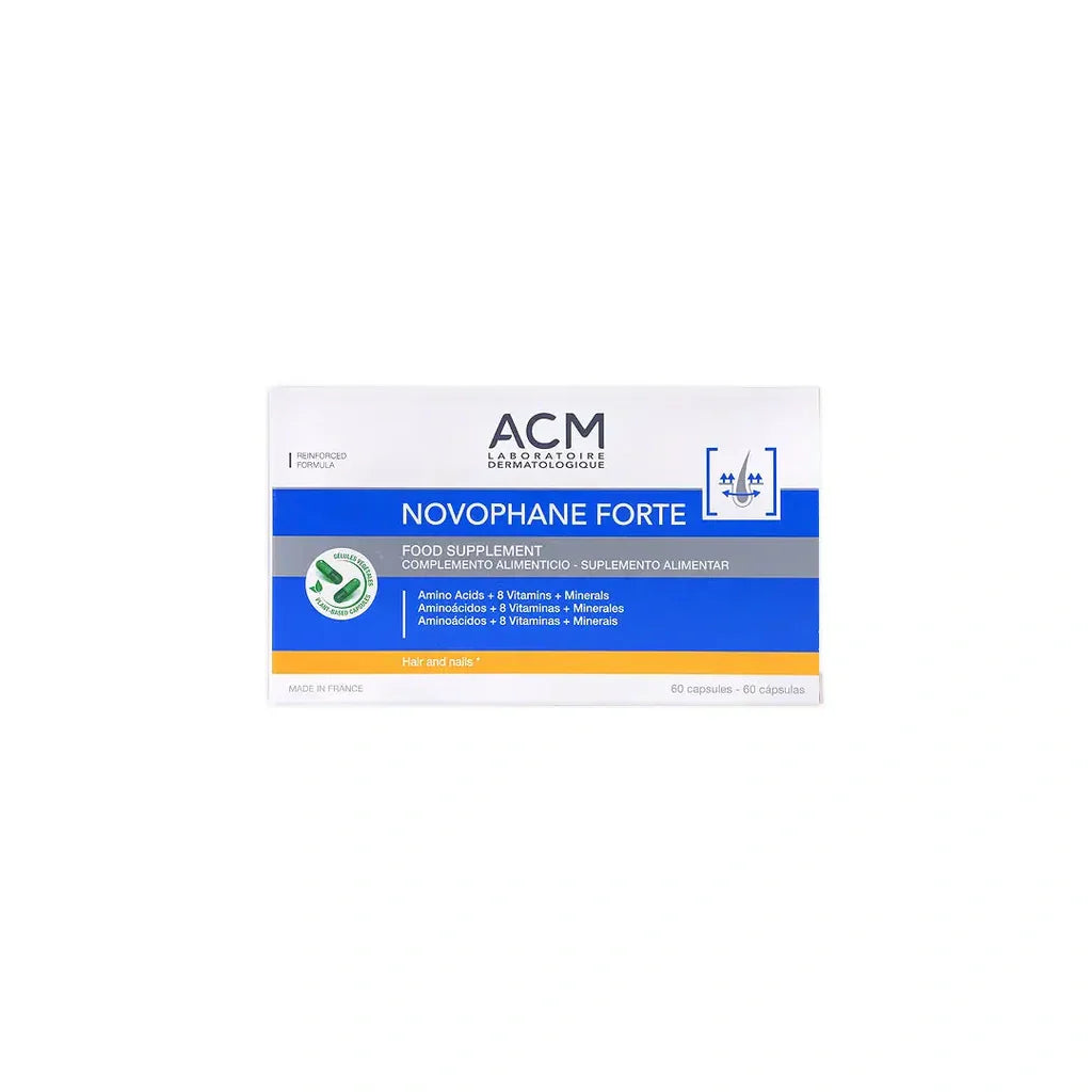 ACM Novophane Forte Caps 60'S to strengthen hair