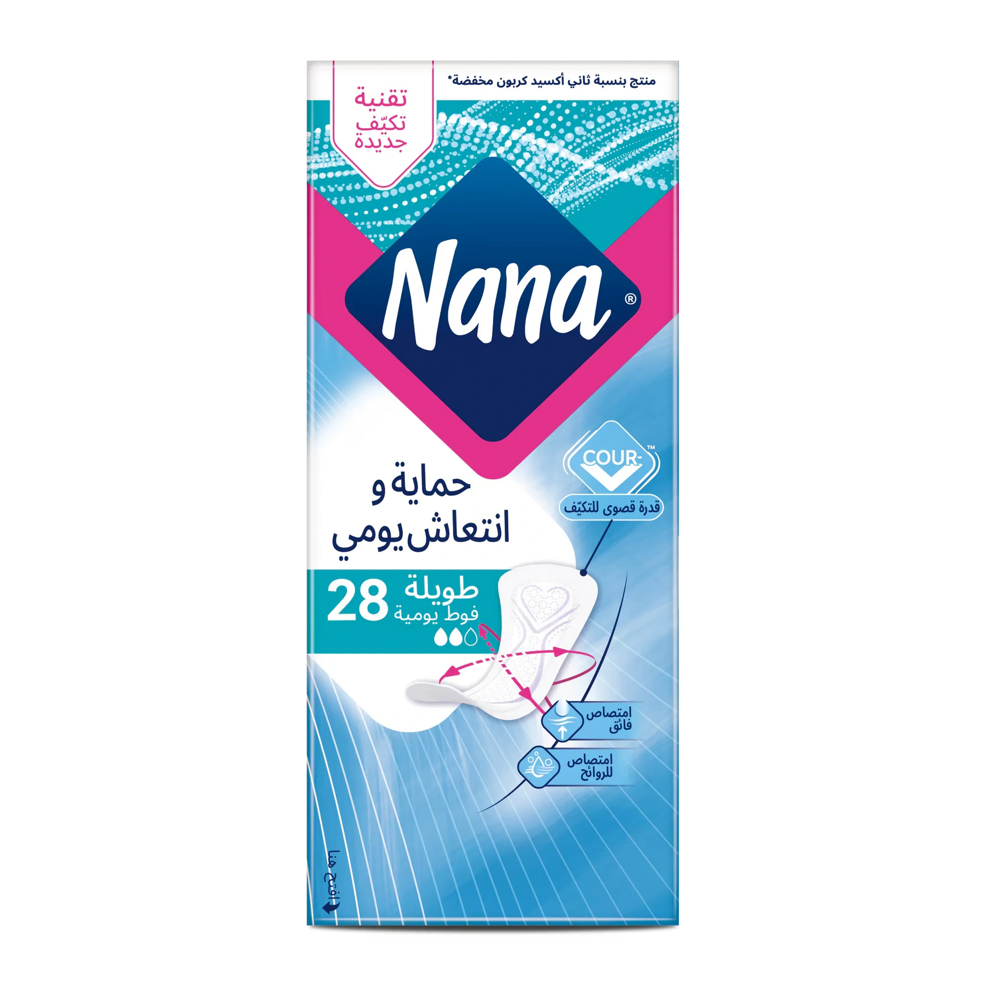 Nana Dailies Fresh Liners Long 28 Pcs