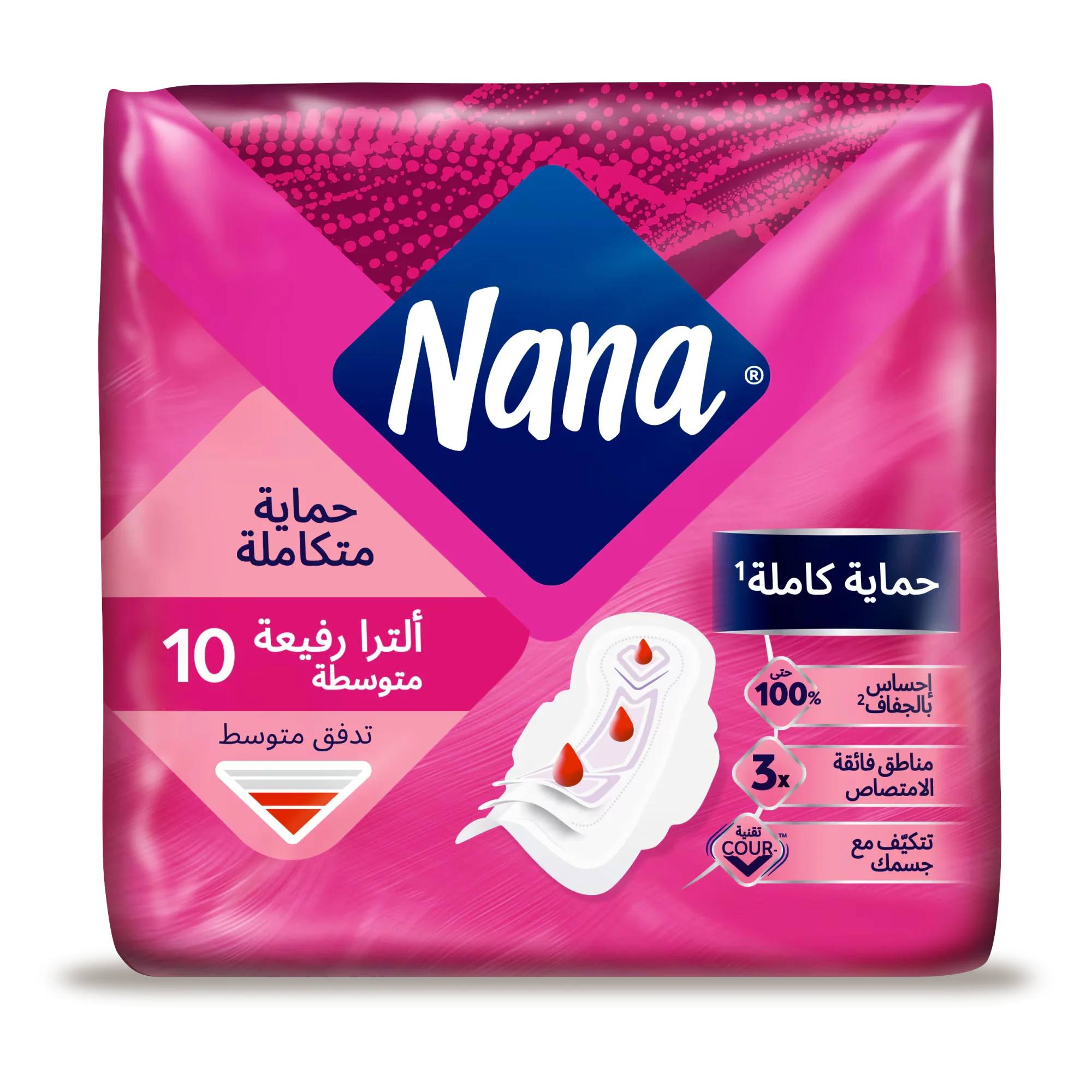 Nana Ultra With Wings Normal 10 Pcs