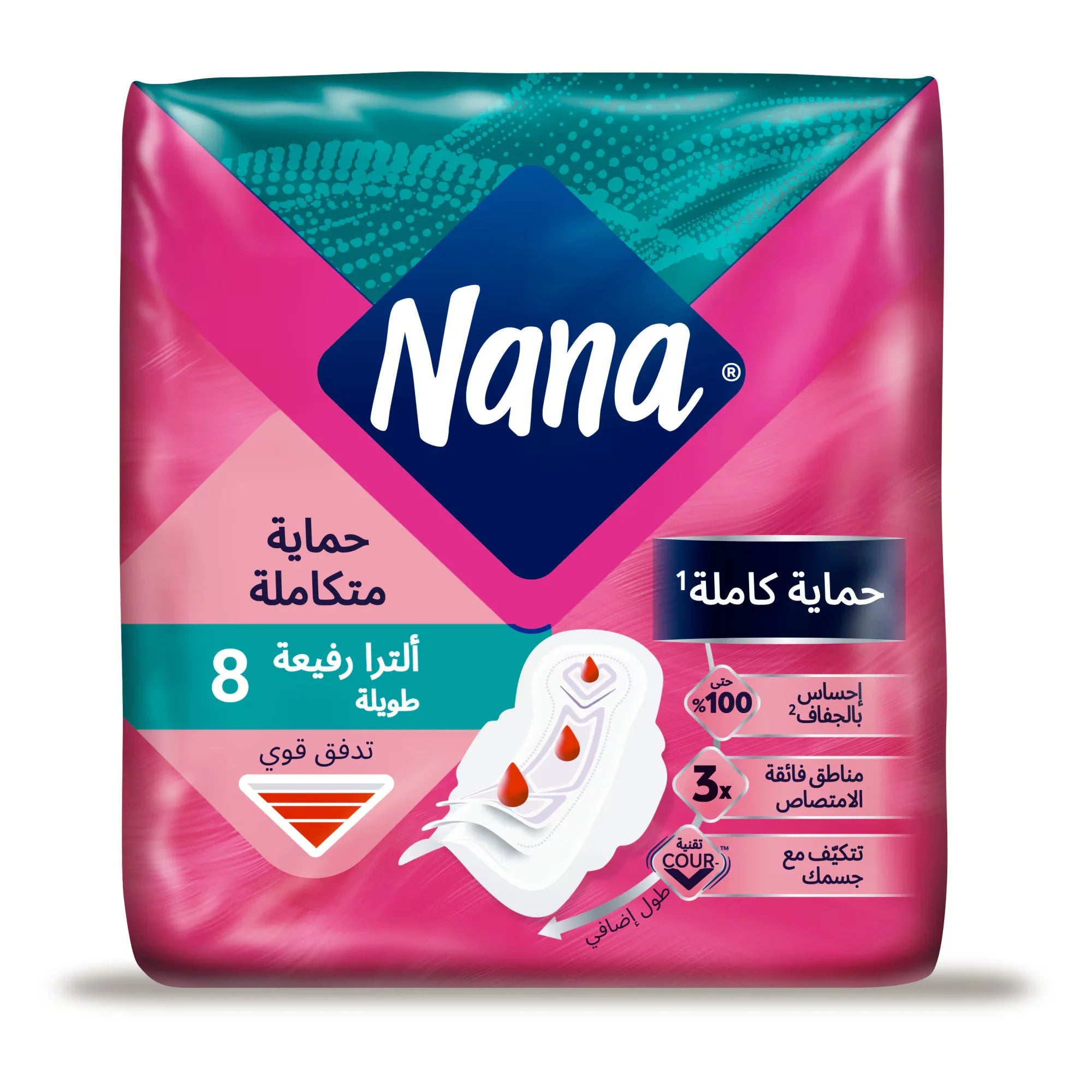 Nana Ultra Thin Long 8 Pcs 525705