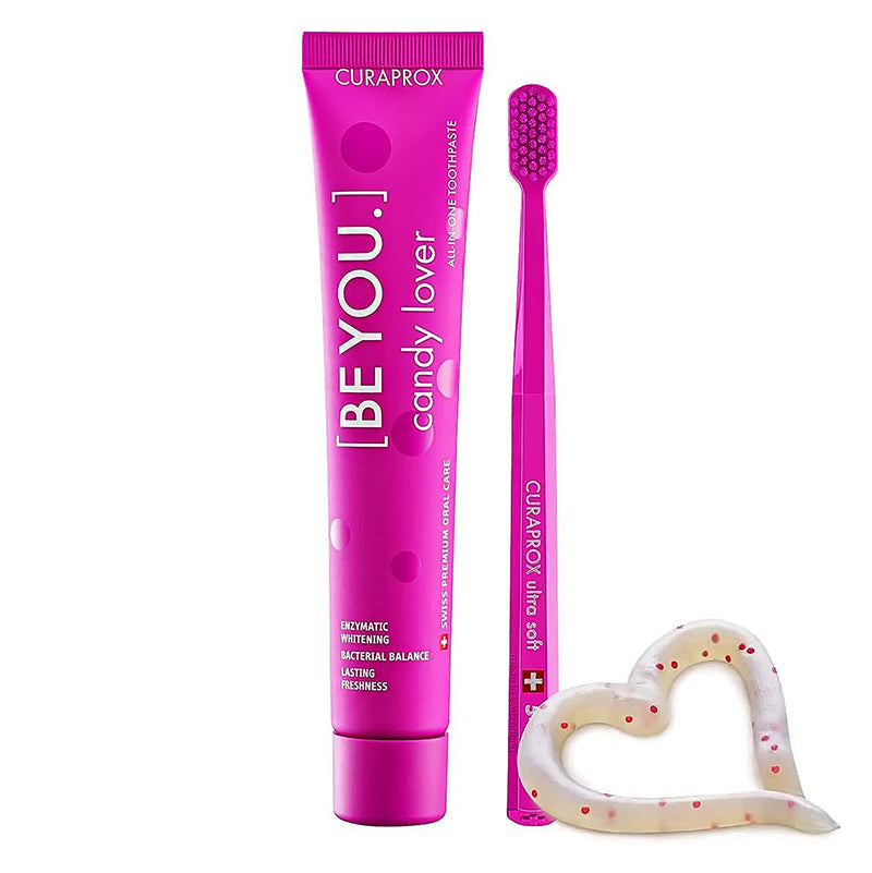 Curaprox Be You Whitening Toothpaste Candy Lover Pink 90 ML