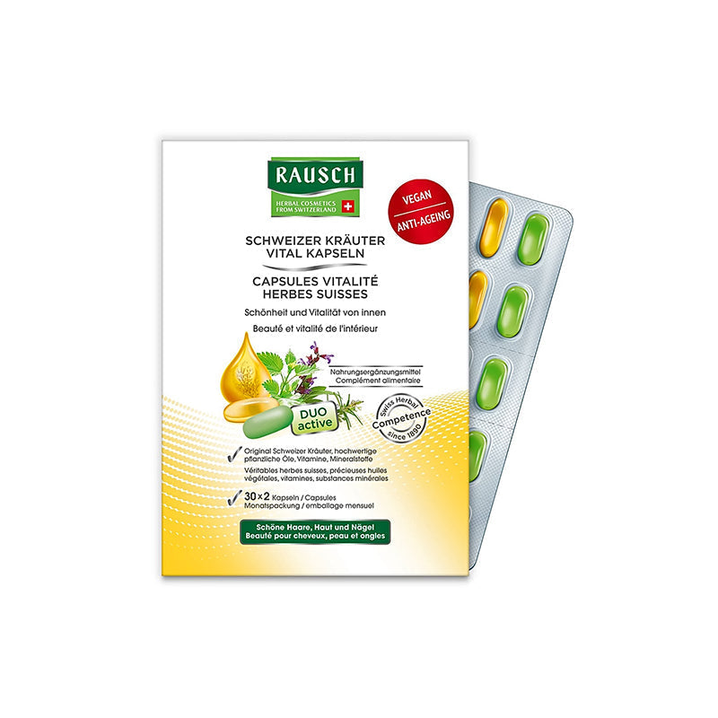 Rausch Herbal Vitality Capsules 30*2