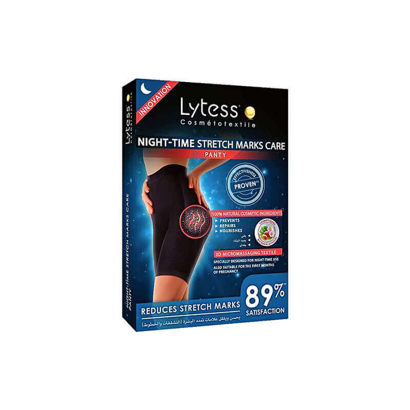 Lytess Night Time Stretch Marks Care Panty Black S/M