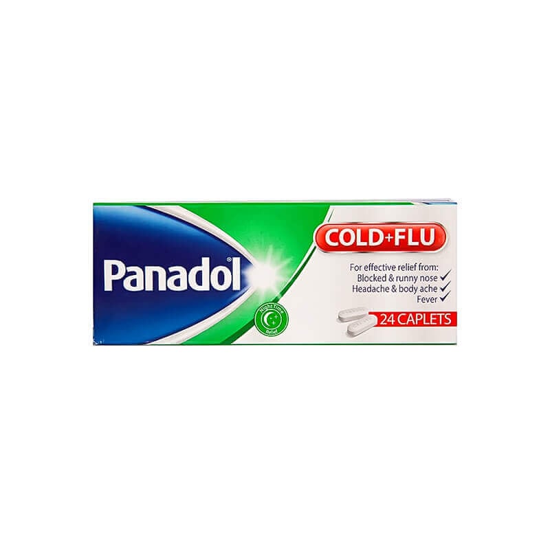 Panadol Cold & Flu Green 24 Caplets