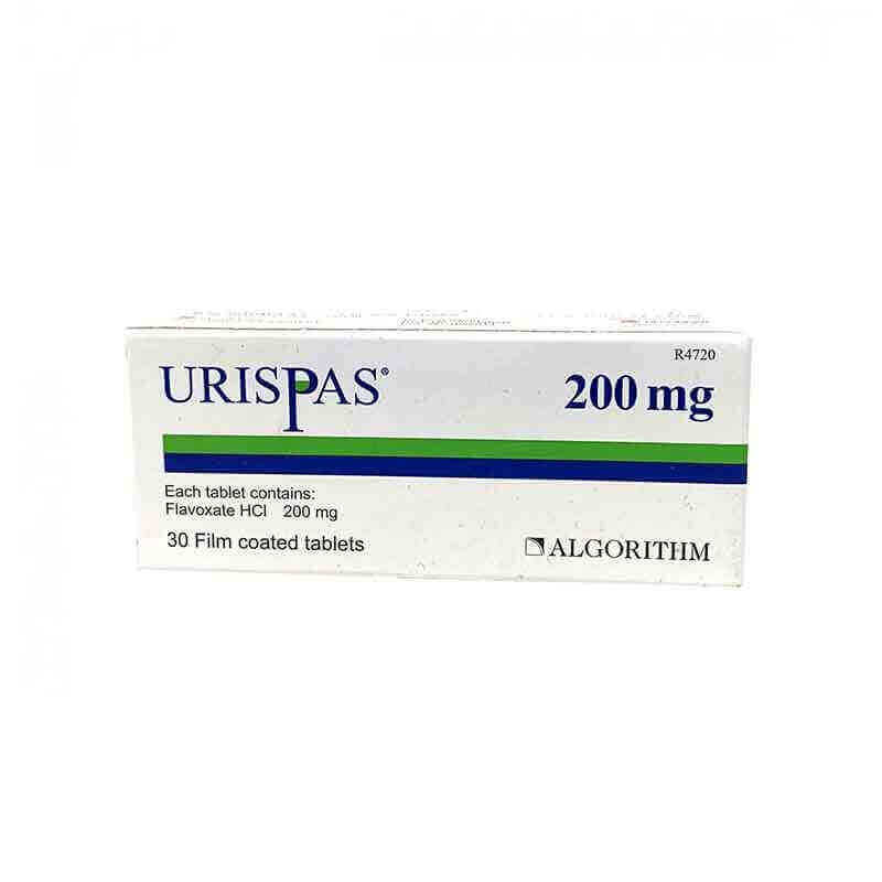 Urispas 200Mg as bladder relaxant
