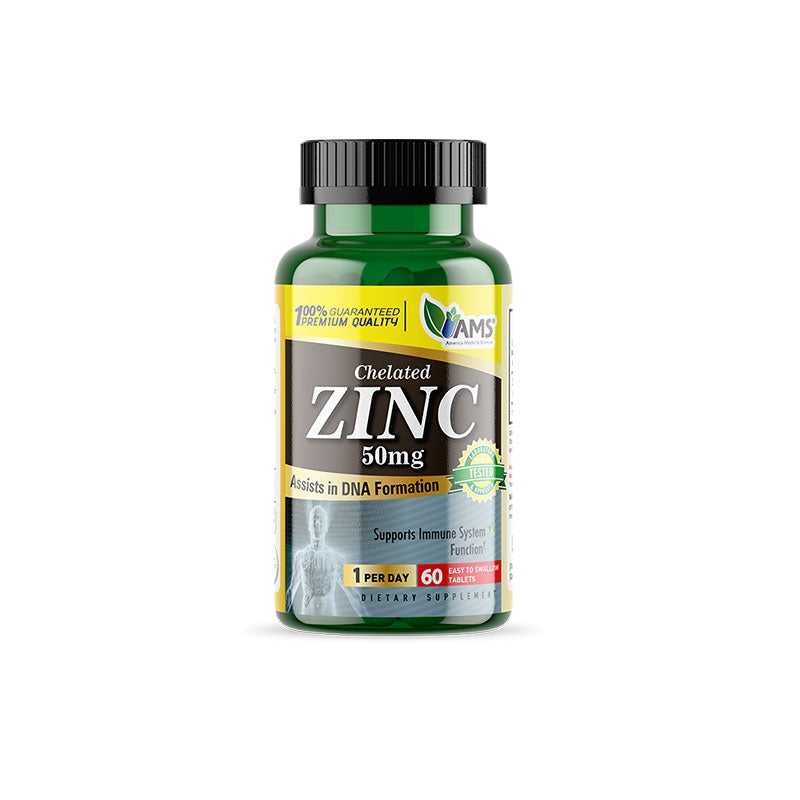 AMS Zinc 50mg Tablet 60'S