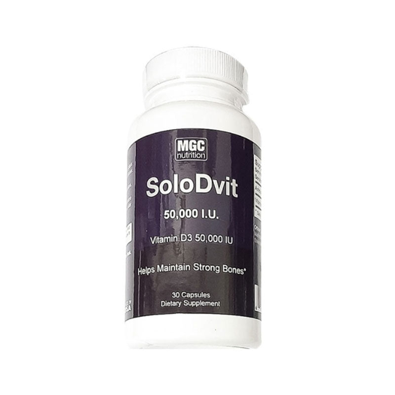 MGC Nutrition SoloDvit 50,000 IU Caps 30'S