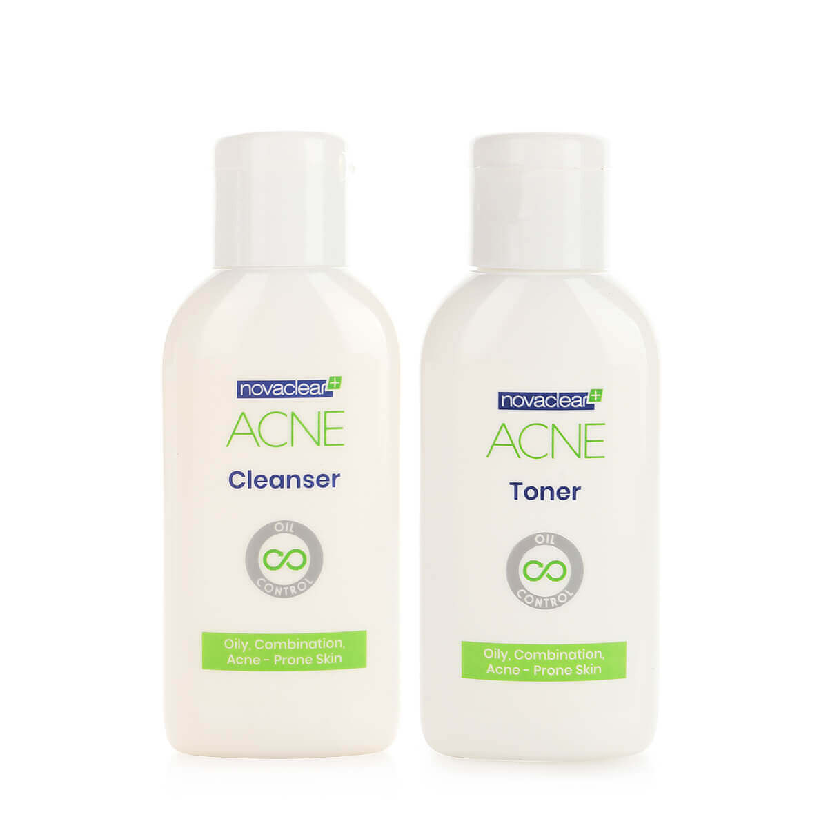 Novaclear Acne Set 2 Pcs (Cleanser + Toner)