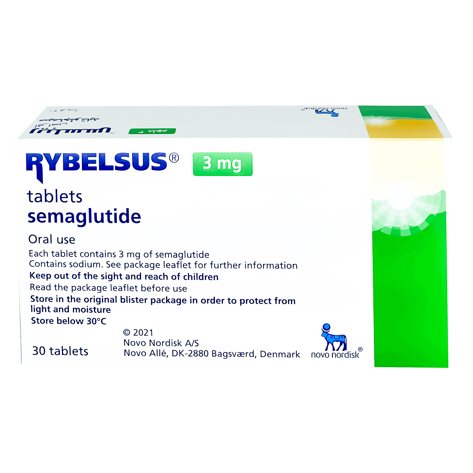 Rybelsus 3mg Tablet 30'S | for diabets |