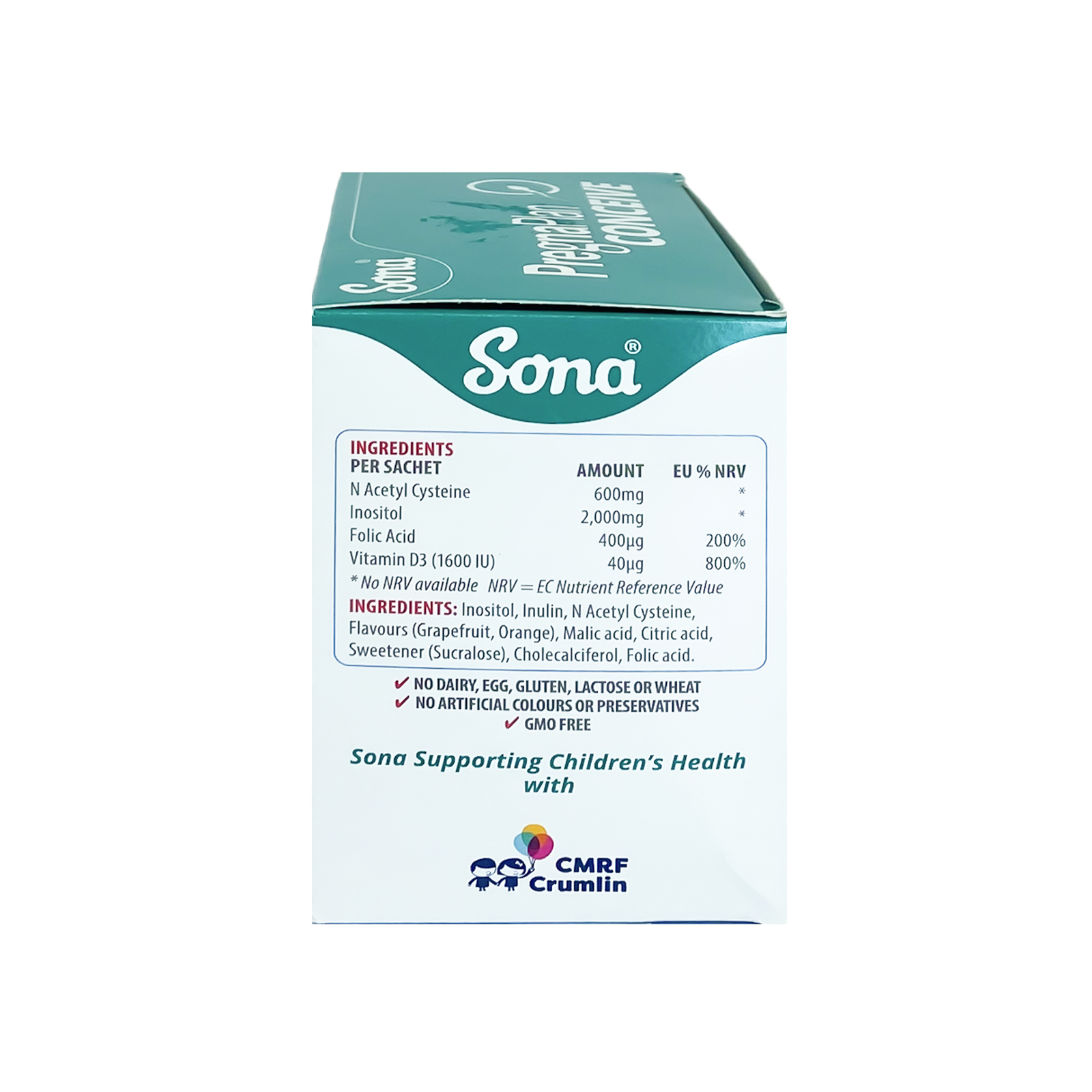 SONA Pregna Plan Conceive Sachets 30'S