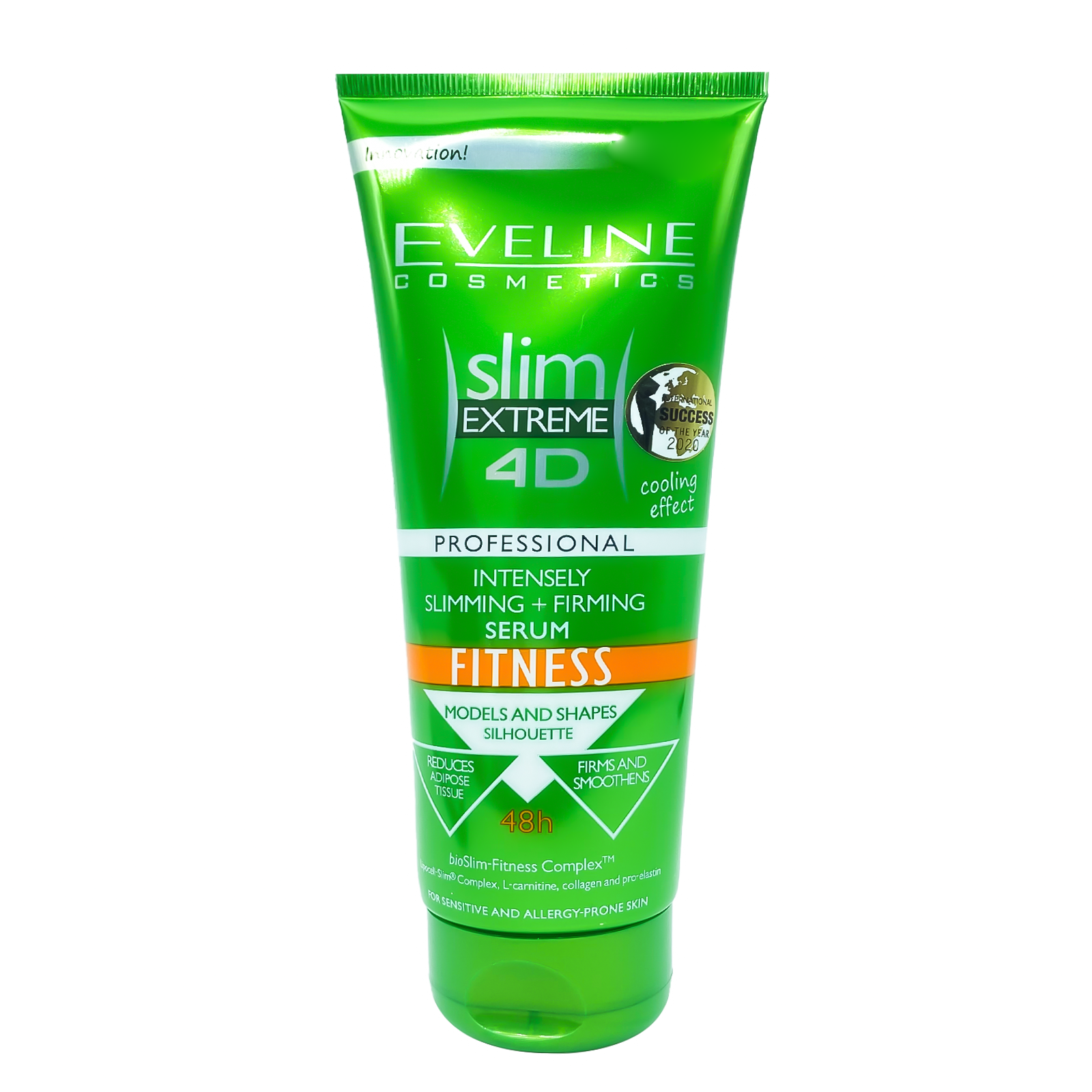 Eveline Slim 4D Slimming Firming Serum Fitness 250Ml as fat burner and firming skin