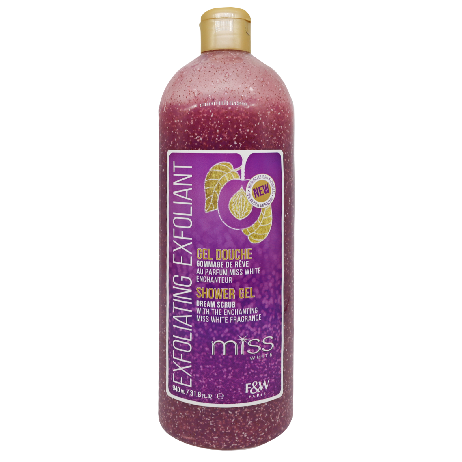 Fair & White Miss White Shower Gel Dream Scrub 1000 mL