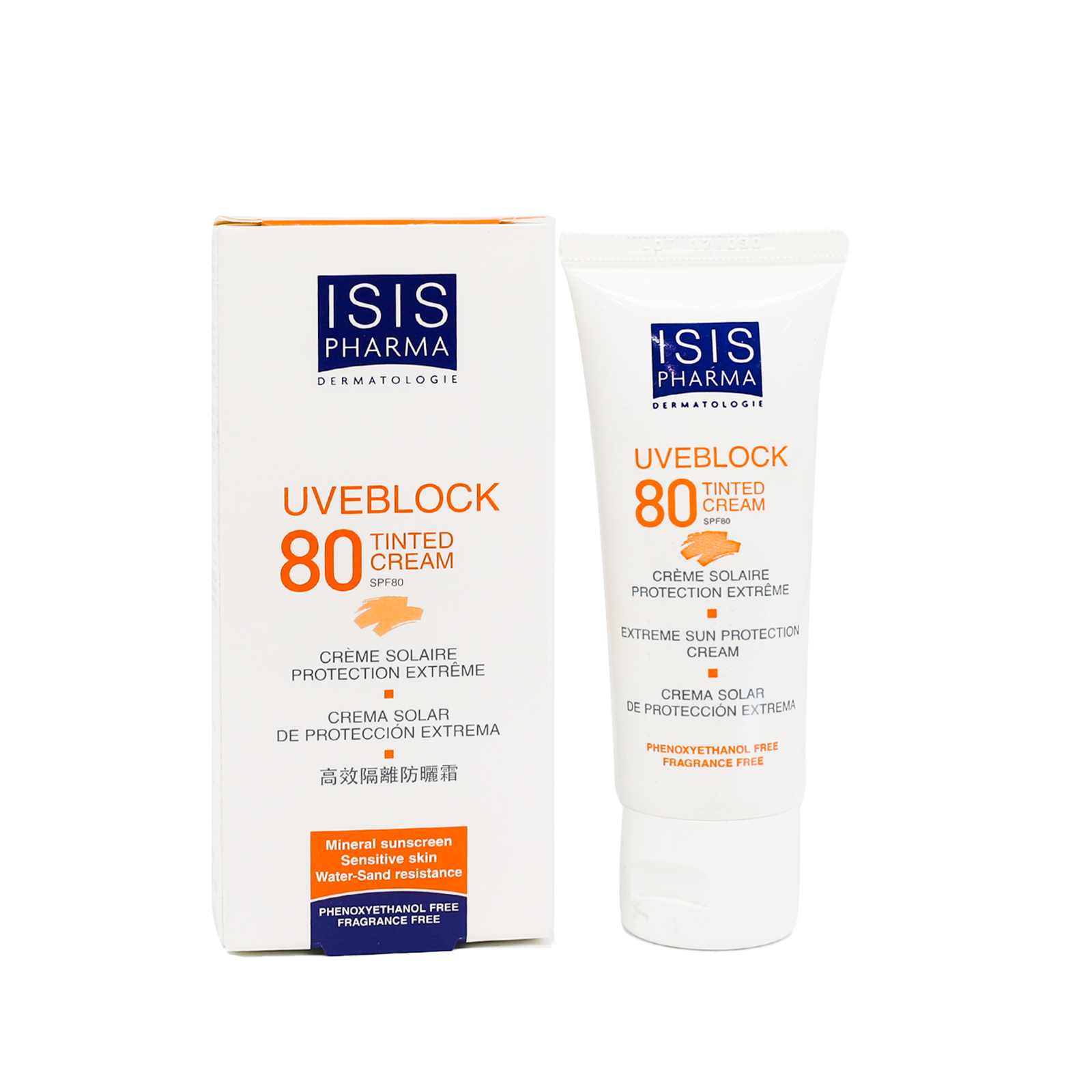 ISIS Uveblock SPF 80 Tinted Cream Offer Isisuvof