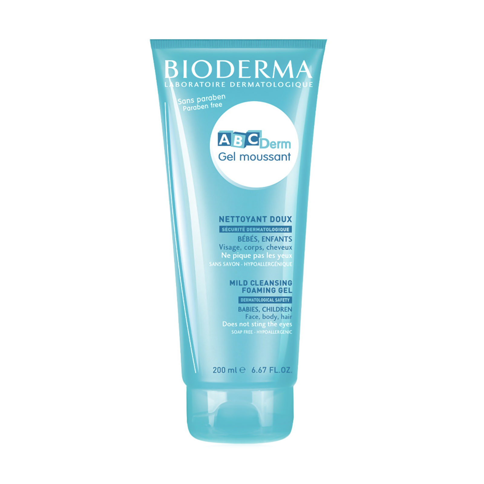 Bioderma ABC Derm Foaming Gel 200 mL 216837 skin cleanser