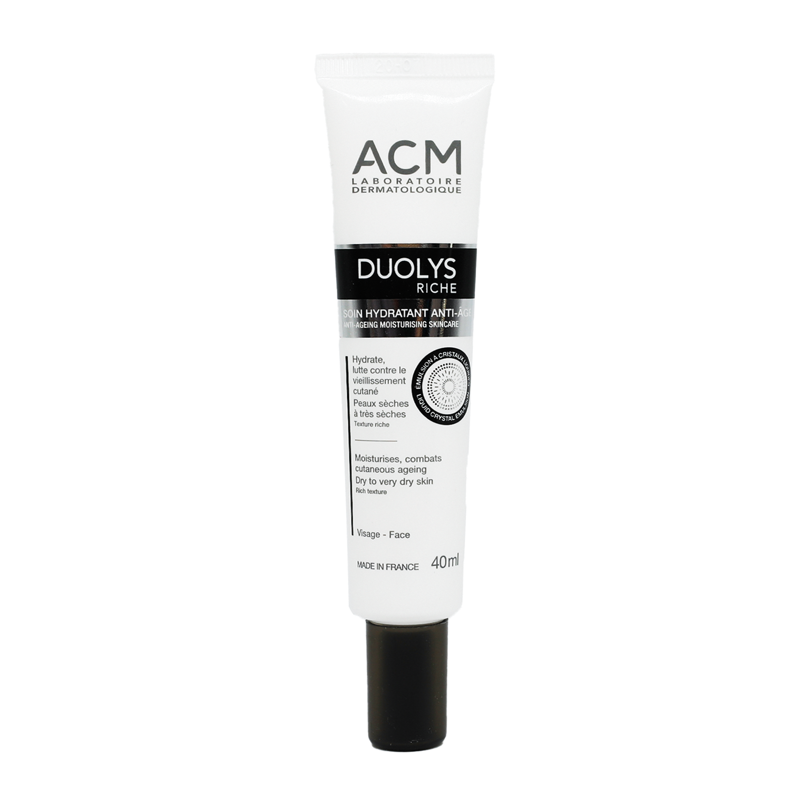 ACM Duolys Riche Anti-Ageing Moisturizing Cream 40 mL to prevent dehydration