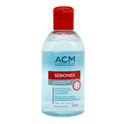 ACM Sebionex Micellar Face & Eyes Lotion 250 mL to clean the skin
