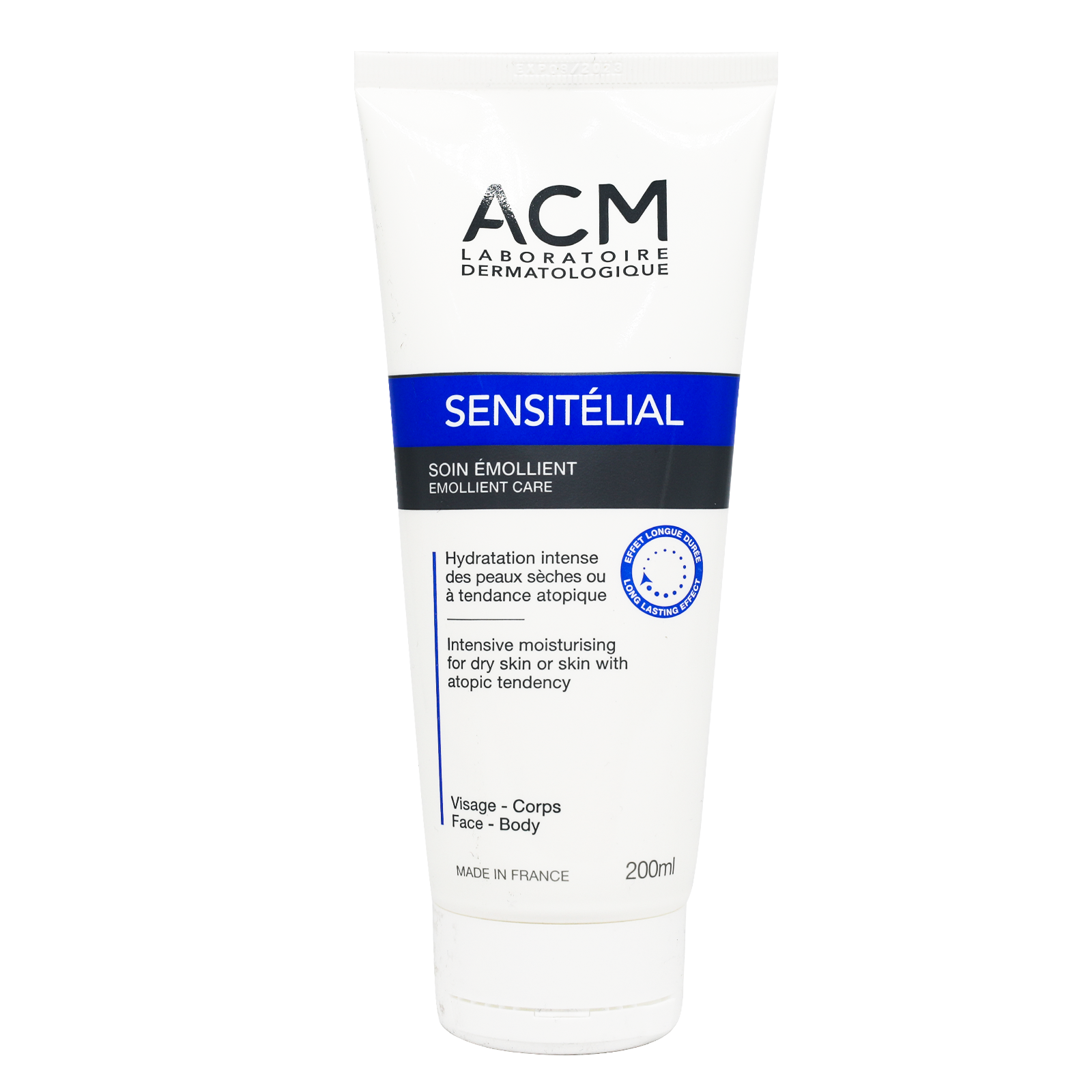 ACM Sensitelial Emollient Care Face & Body 200 mL to moisturize the skin