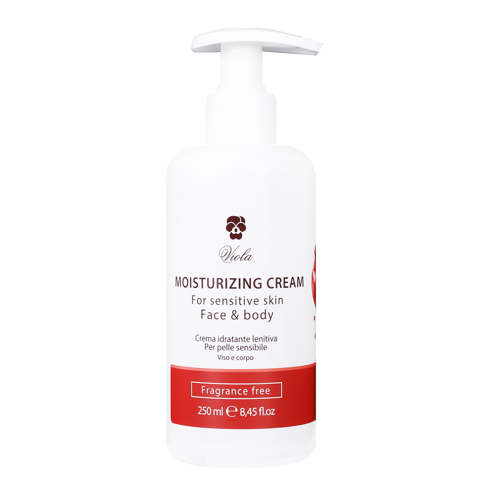 Viola Moisturizing Cream For Sensitive Skin Face And Body 250 ml